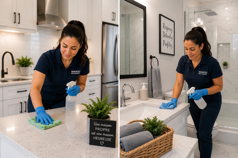 kitchen & bathroom cleaning